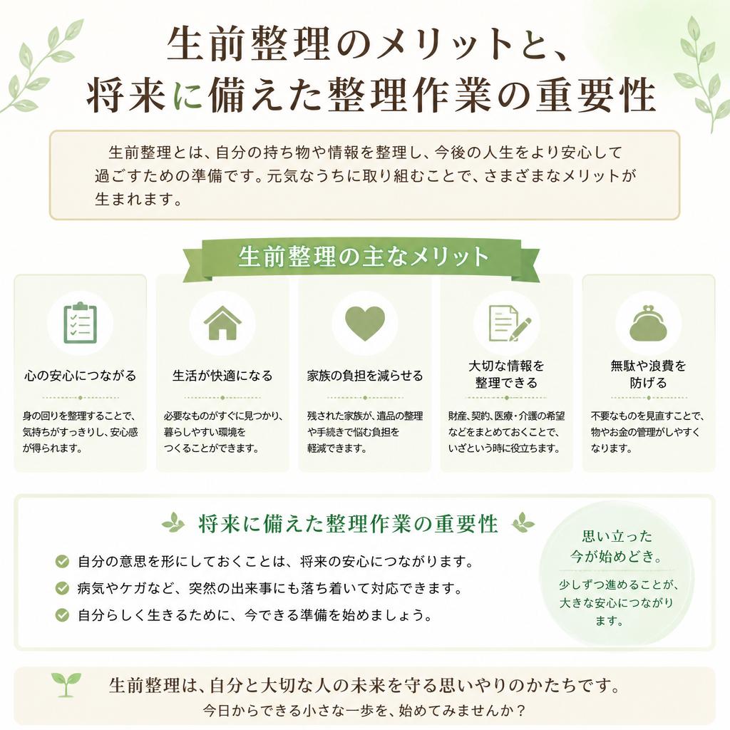 生前整理の重要性