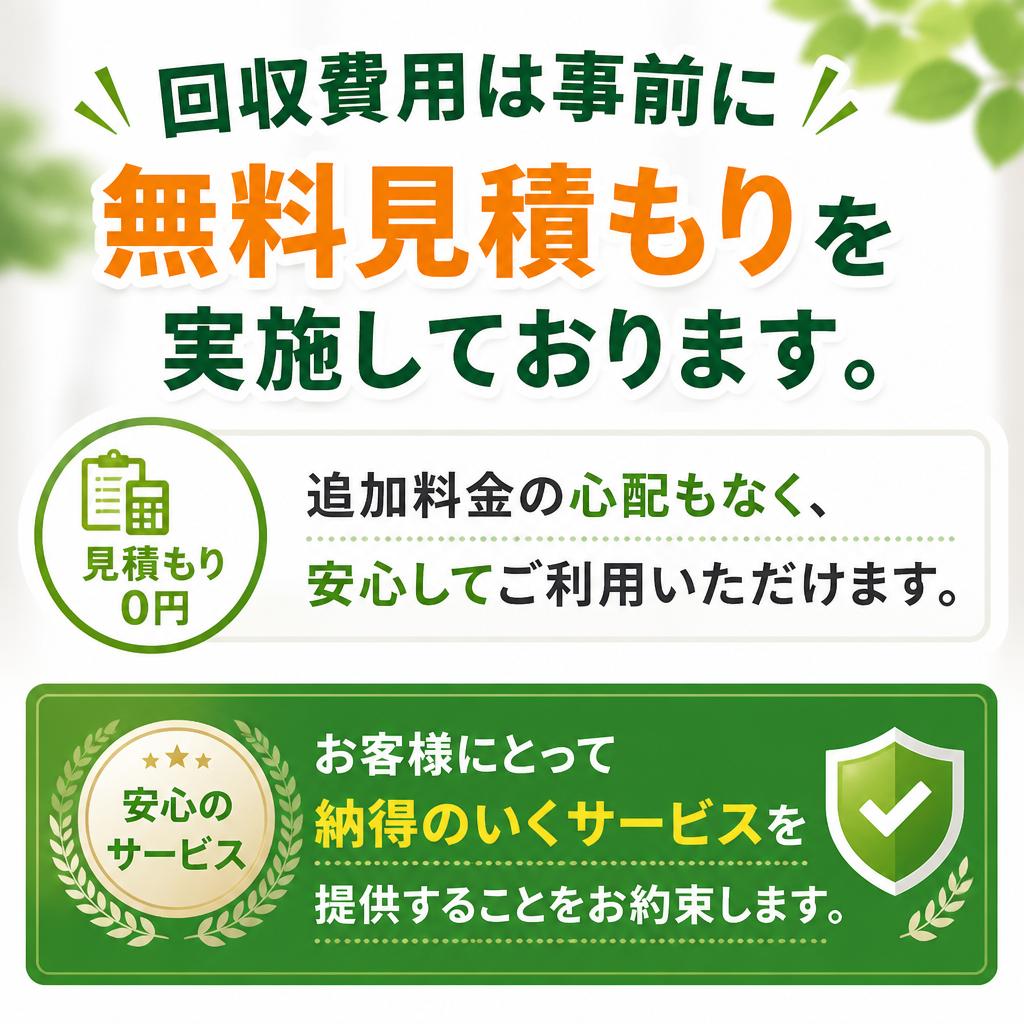明朗会計！安心の料金設定