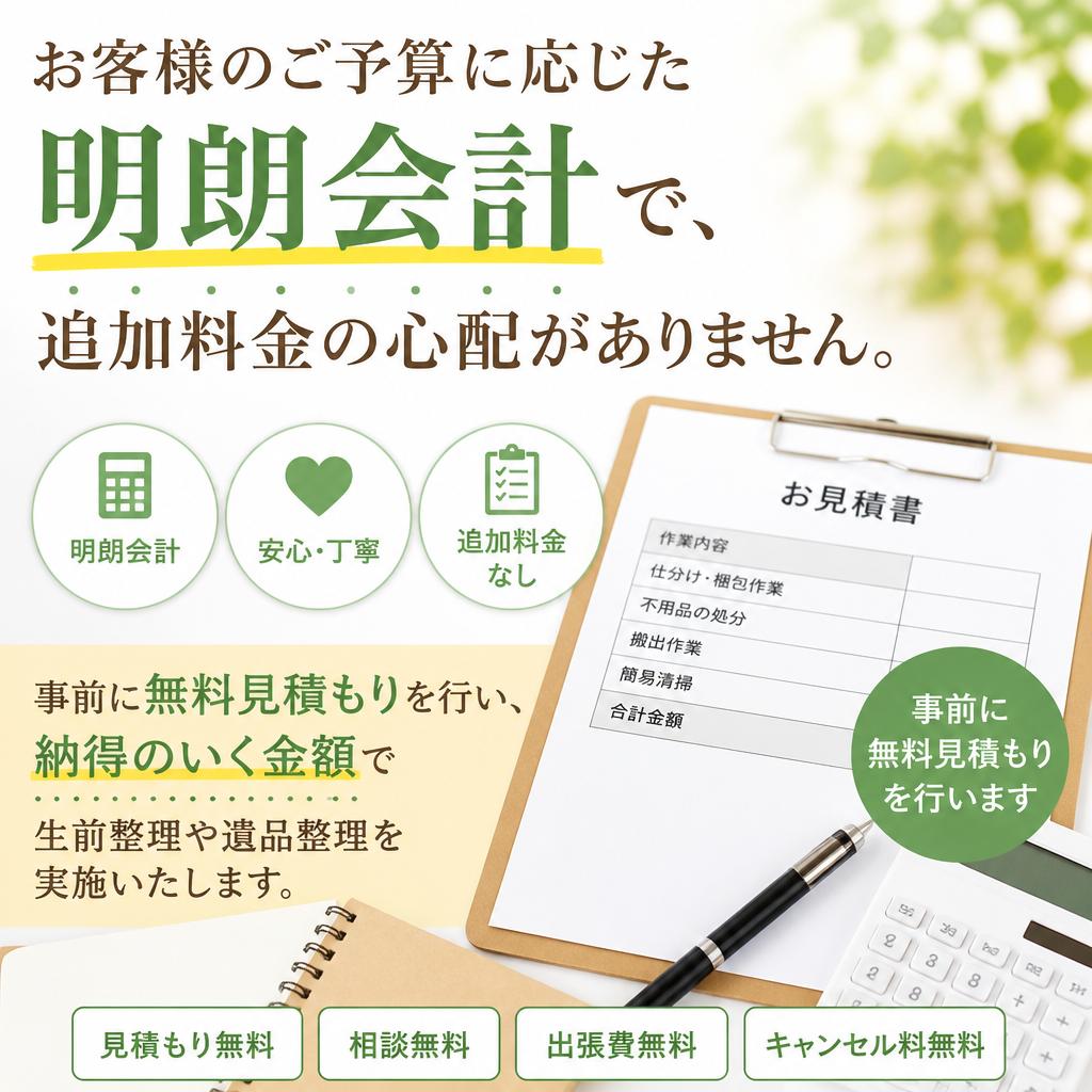 透明性のある料金プラン