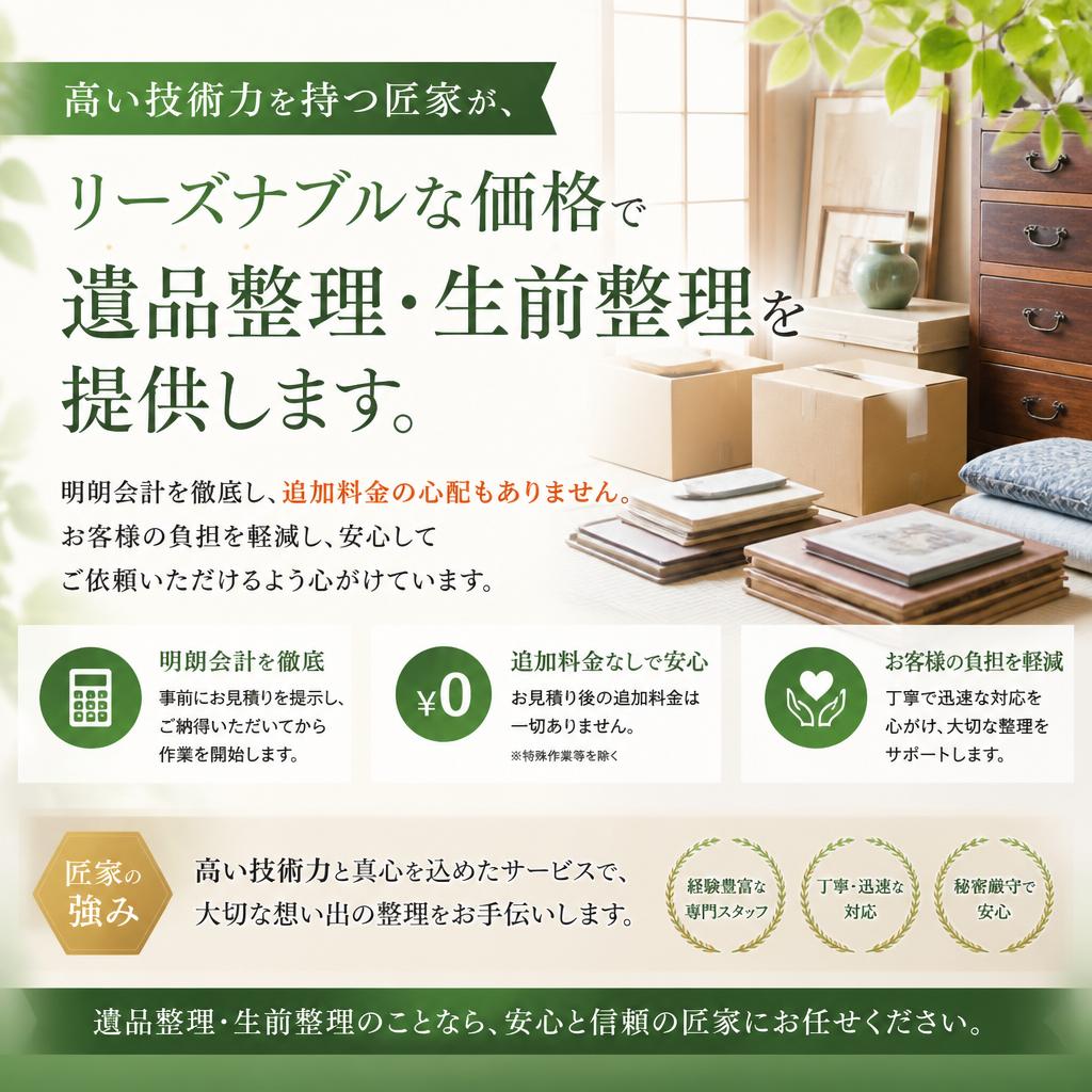 茨木市の低価格で高品質なサービス