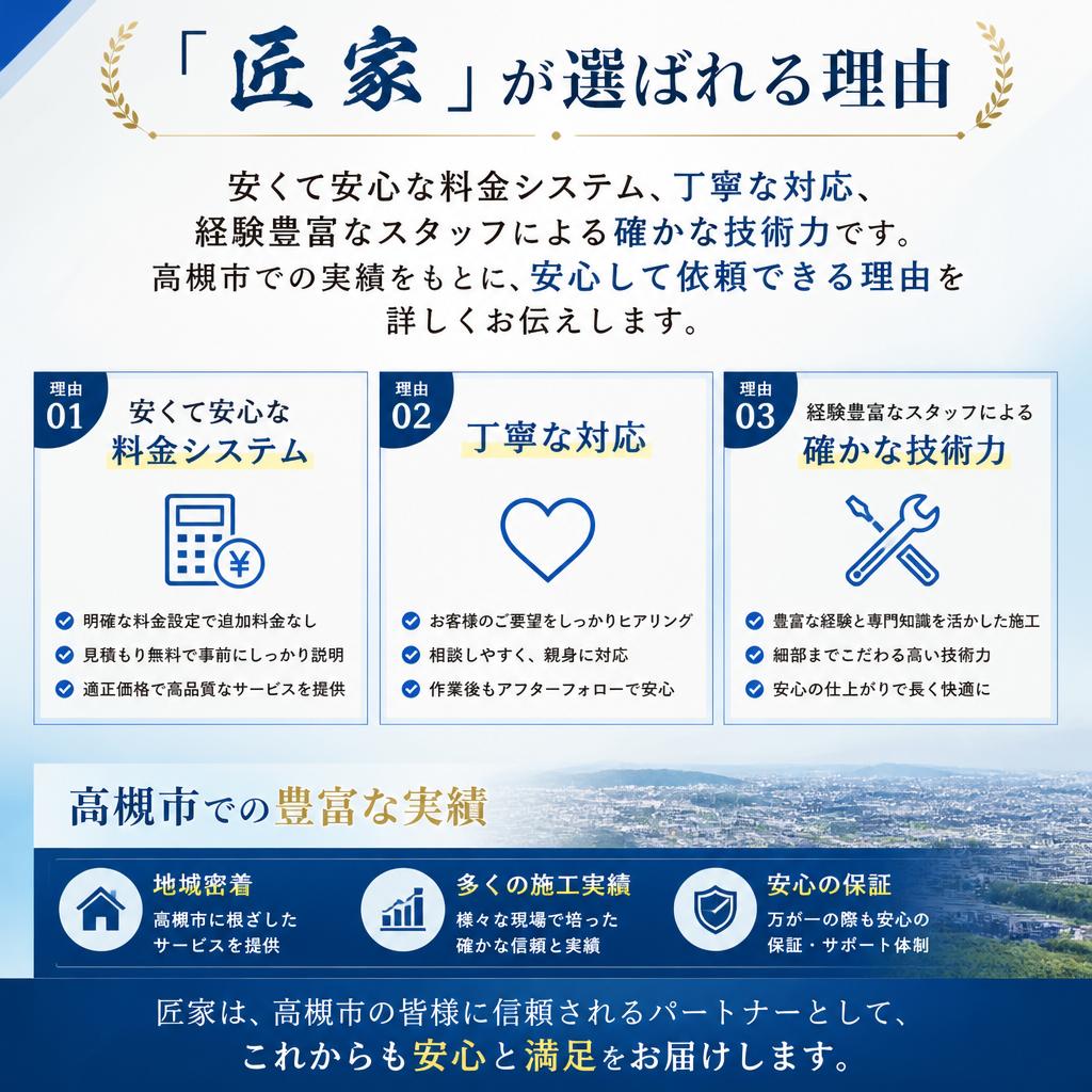 匠家の特徴