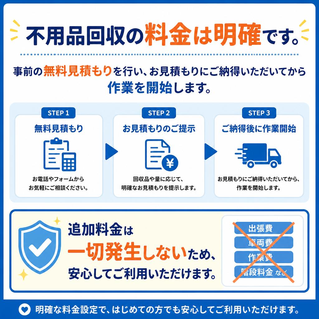 明朗会計で安心