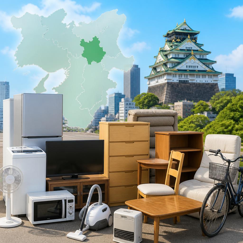 対応地域と対応品目